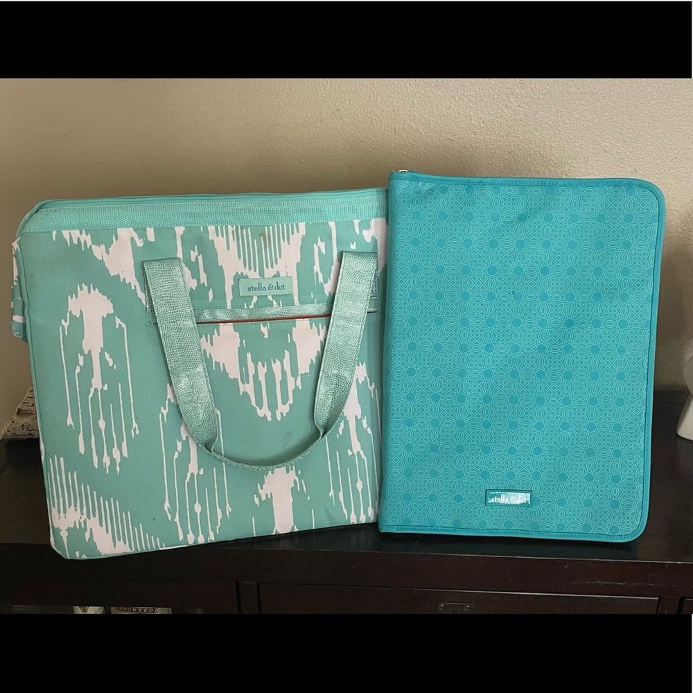 Jewelry portfolio organizer w free tote